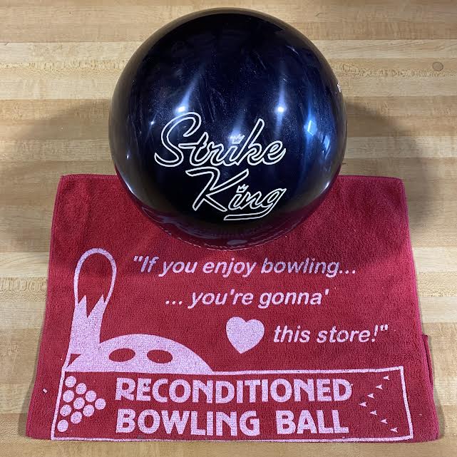 Popular Brunswick Strike King bowling ball- Black Pearl - RETIRED