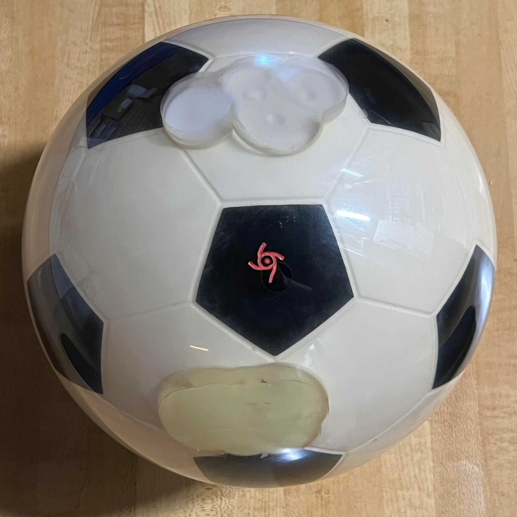 REC Storm Clear Soccer Ball 11463