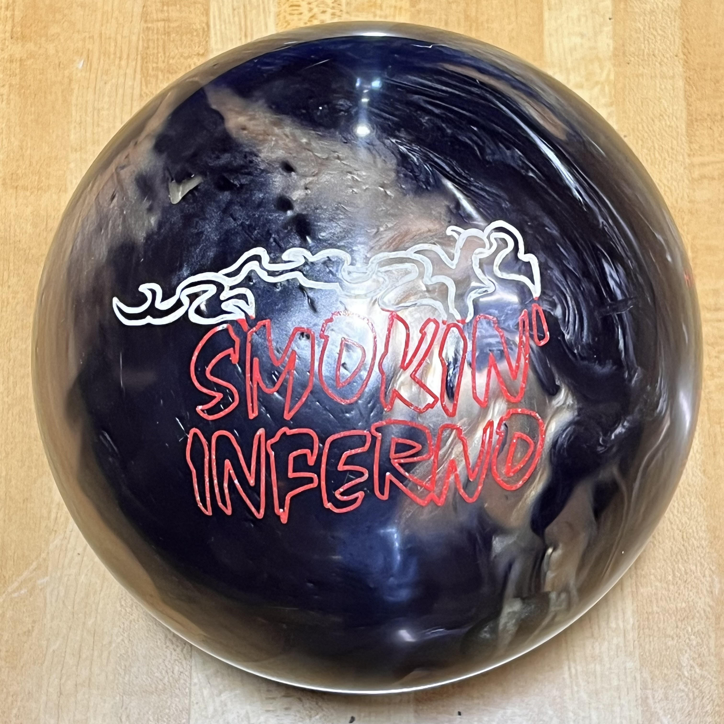 Brunswick 16 Inferno Bowling Ball - sale barely used