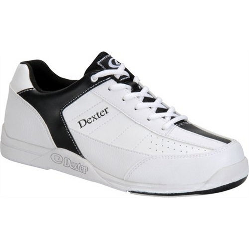 thumbnail interactive-video image 1 of Dexter Kory III Black/White Men's Bowling Shoes - Size 13 Comfort Canvas Collection 1 of 11