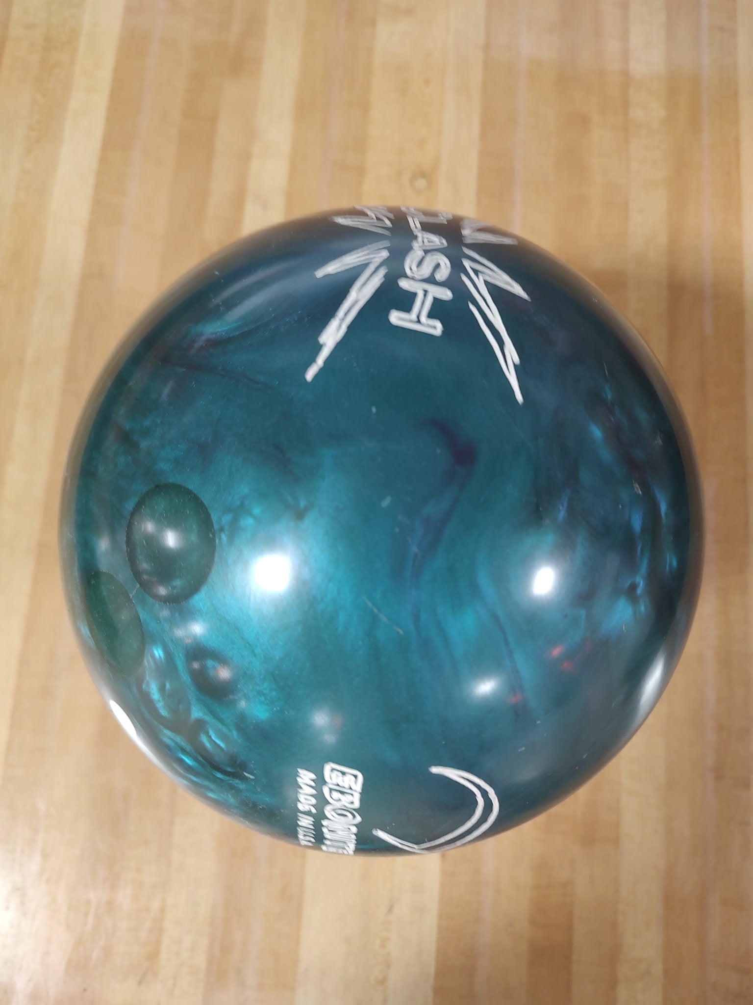 REC Ebonite Clash Green Pearl 1287A
