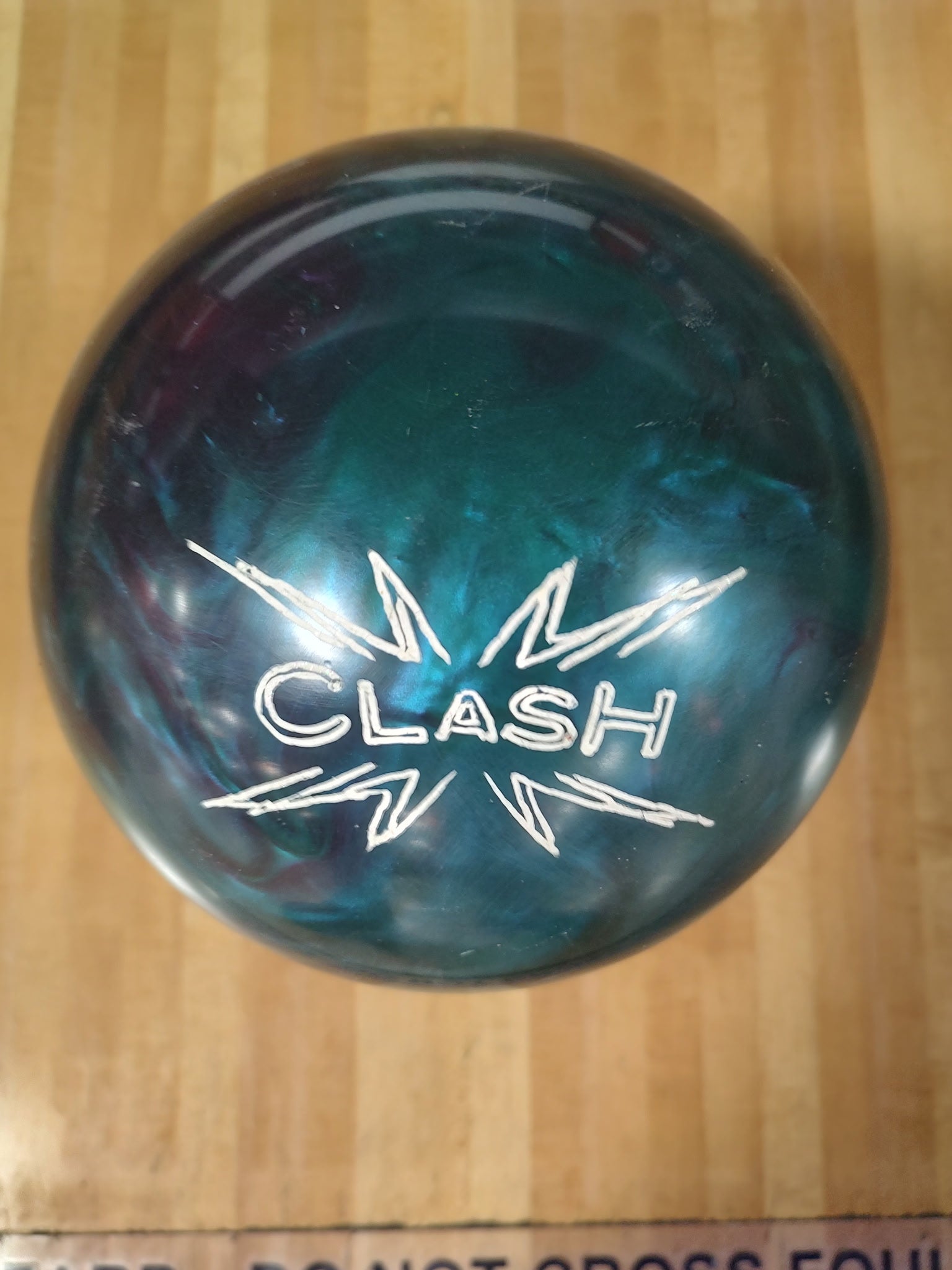 REC Ebonite Clash Green Pearl 1287A