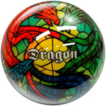 Swag Dragon Stained Glass