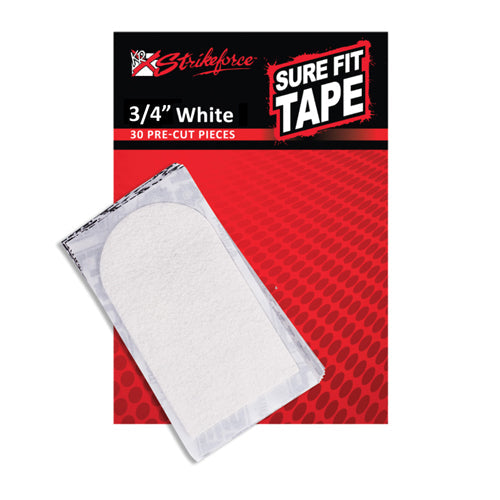 KR Sure Fit Tape 3/4" White 30 PC